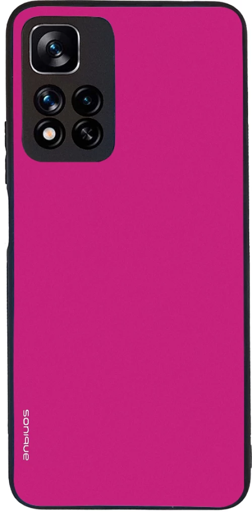Θήκη Sonique ColorBloc Series για Xiaomi Redmi Note 11 Pro Plus 5G Ματζέντα