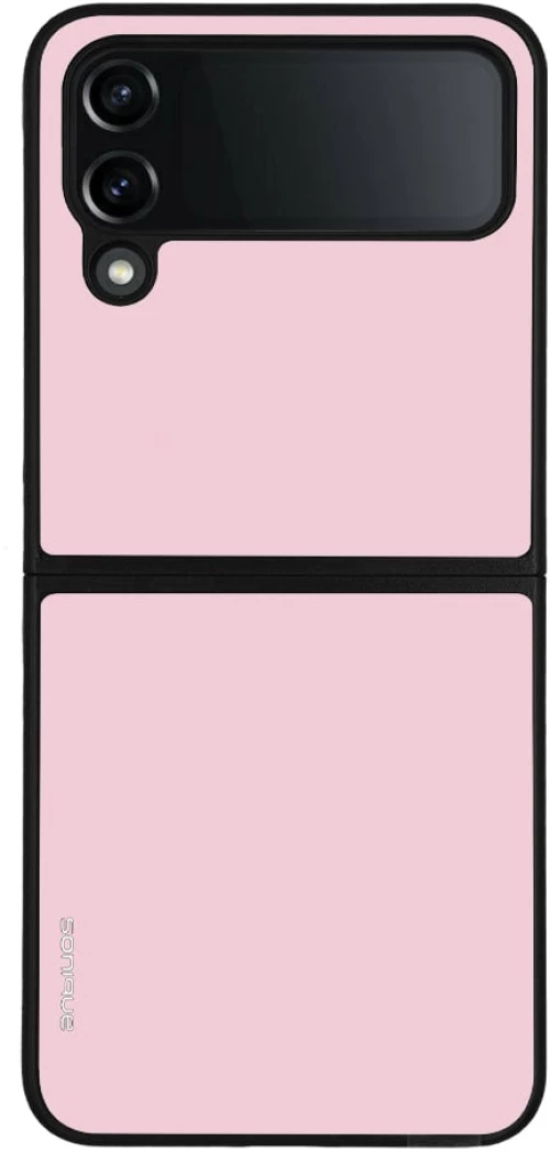 Θήκη Sonique ColorBloc Series για Samsung Galaxy Z Flip 4 Ροζ Ανοιχτό
