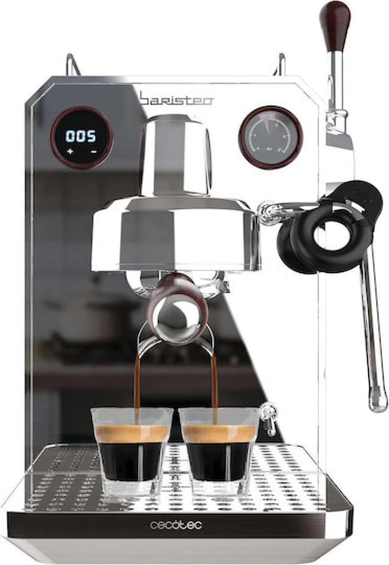Cecotec Cec-100127 Μηχανή Espresso 1850W Πίεσης 15bar Καφέ (A01_EU01_100127)