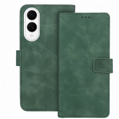 TENDER Book Case for SAMSUNG S25 Edge green