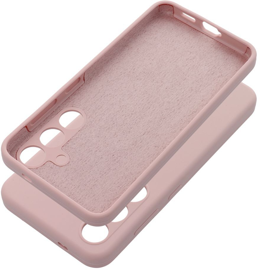 Case SILICONE 2mm for SAMSUNG A06 5G sand pink