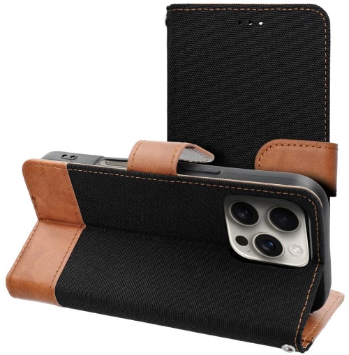 JEANS Book for IPHONE 16 Plus black