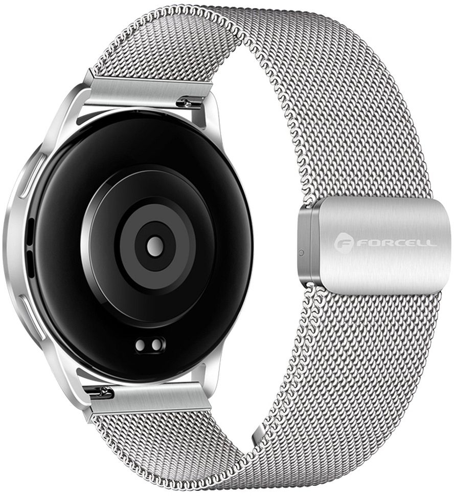 FORCELL F-DESIGN FS11 magnetic stailess steel strap for SAMSUNG Watch 20 mm silver