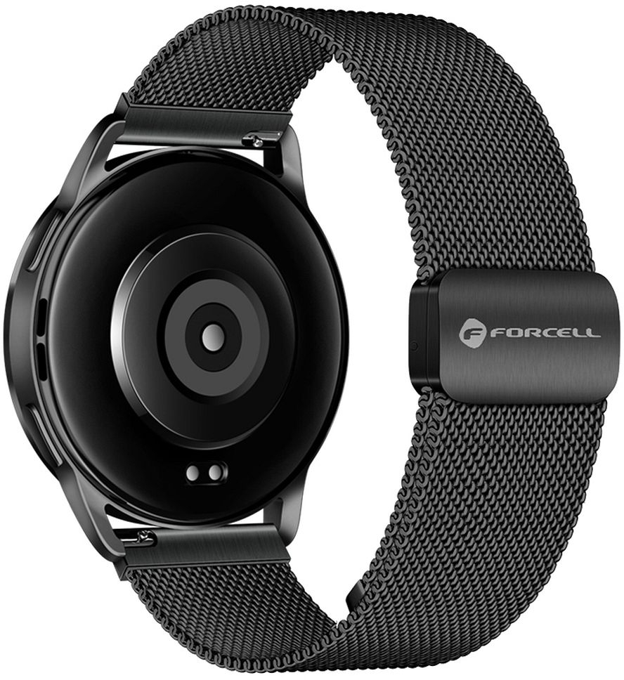FORCELL F-DESIGN FS11 magnetic stailess steel strap for SAMSUNG Watch 22 mm black