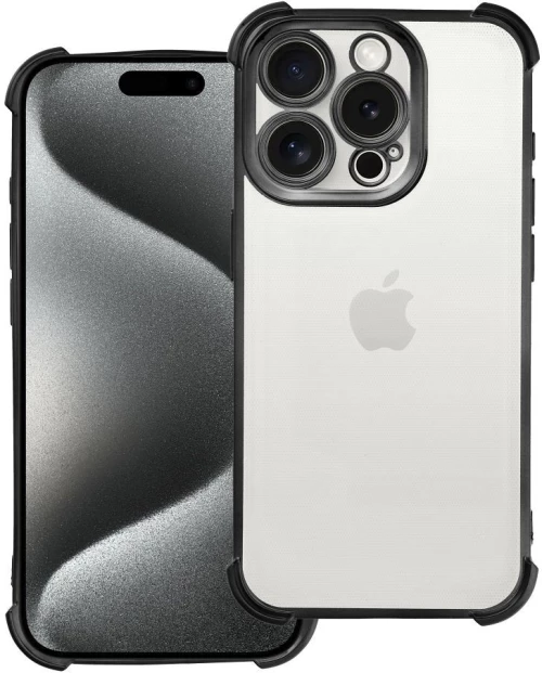 Case ANTISHOCK ELECTRO for IPHONE 15 Pro black