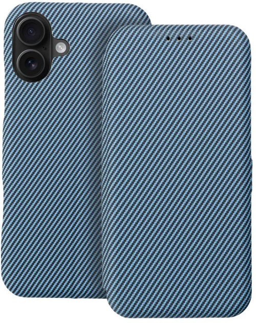 FOLIO Side Magnet book case for IPHONE 16 PLUS blue