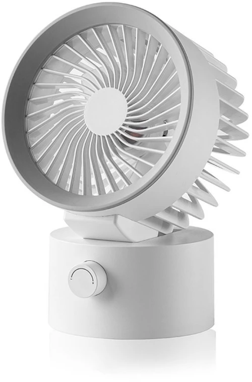 Desk fan powered by USB A LLD-F87U white