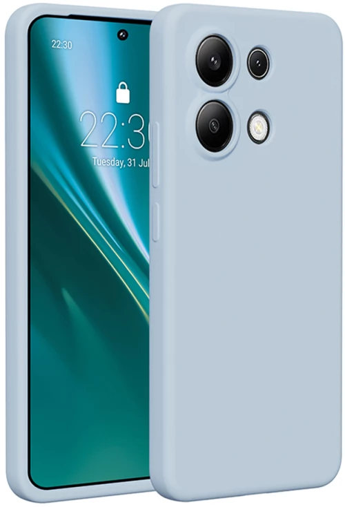 Etteri Silicone case for Xiaomi Redmi Note 13 4G light blue