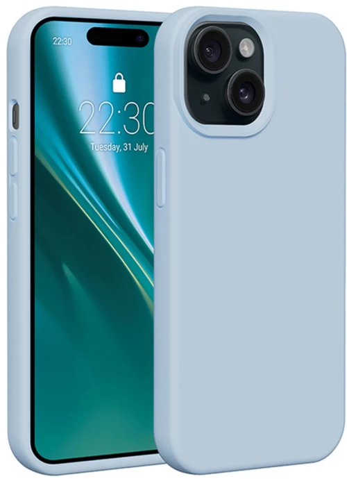 Etteri Silicone case for iPhone 11 light blue