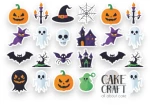 Βρώσιμα σχέδια Halloween v4 - 24τμχ