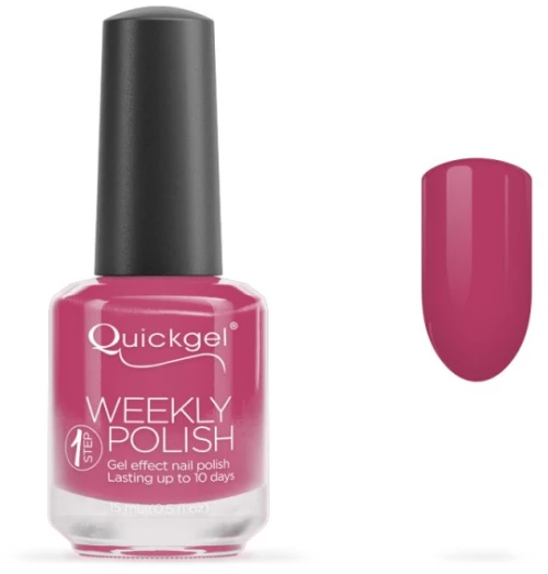 Quickgel No 5 - Pink Lady Βερνίκι 15 ml - Weekly polish