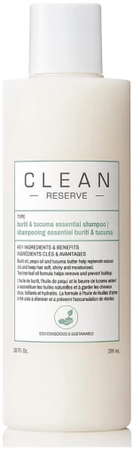Clean, Reserve, Buriti & Tucuma, Hair Shampoo, For Moisturizing, 296 ml