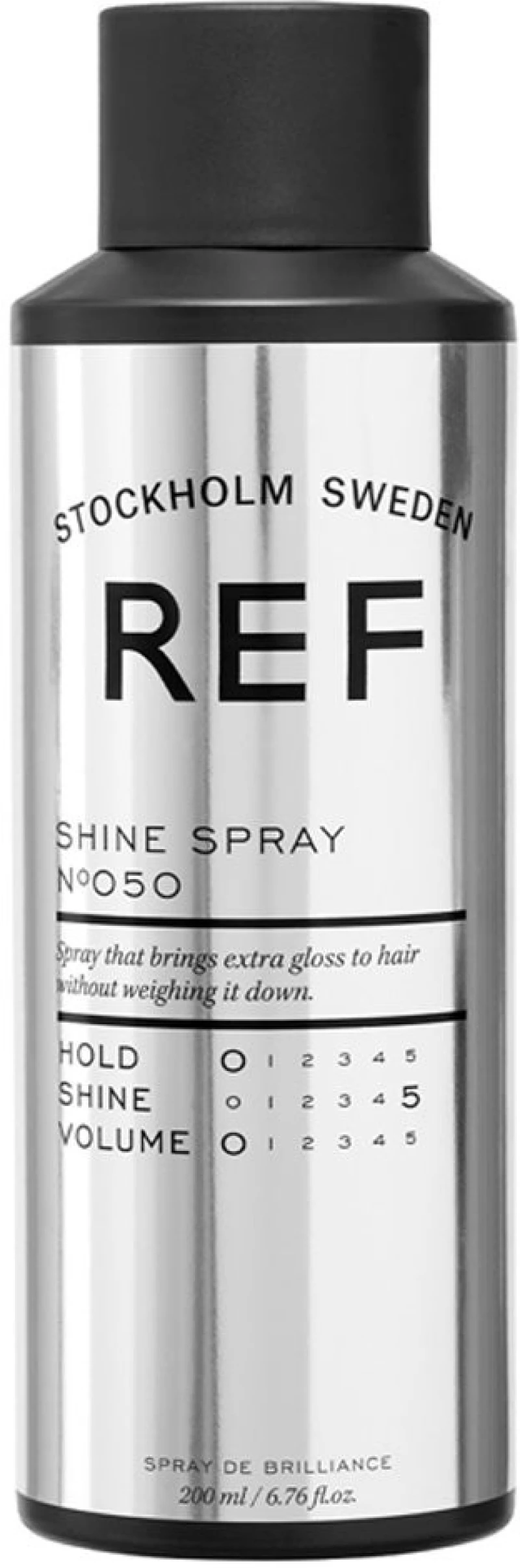 Ref Stockholm, Shine, Hair Spray, Extreme Shine, No.050, 200 ml