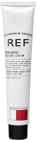 Ref Stockholm, Permanent Colour, Vegan, Permanent Hair Dye, 8.3 Light Golden Blonde, 100 ml