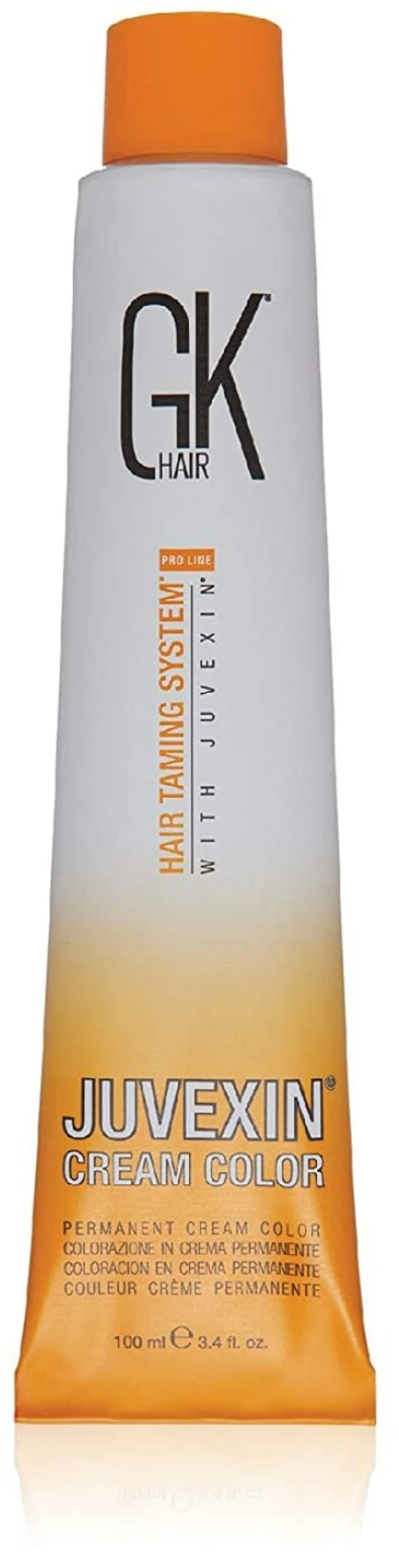 Global Keratin, Cream Colour, Permanent Hair Dye, 8.17 Matt Light Blonde, 100 ml