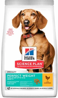 Hill's Science Plan Adult Perfect Weight Small & Mini με Κοτόπουλο 1.5kg
