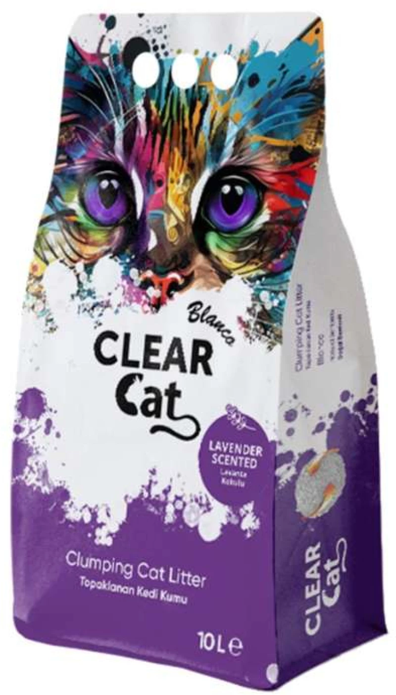 Clear Cat Blanco Άμμος Υγιεινής Lavender 10lt