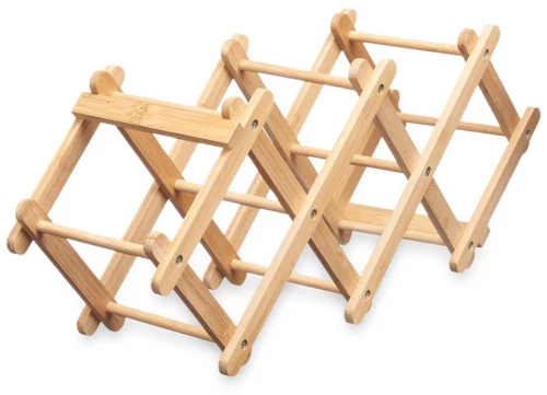 Κάβα bamboo ανοιγόμενη 5θέσεων 29x15x8,5cm
