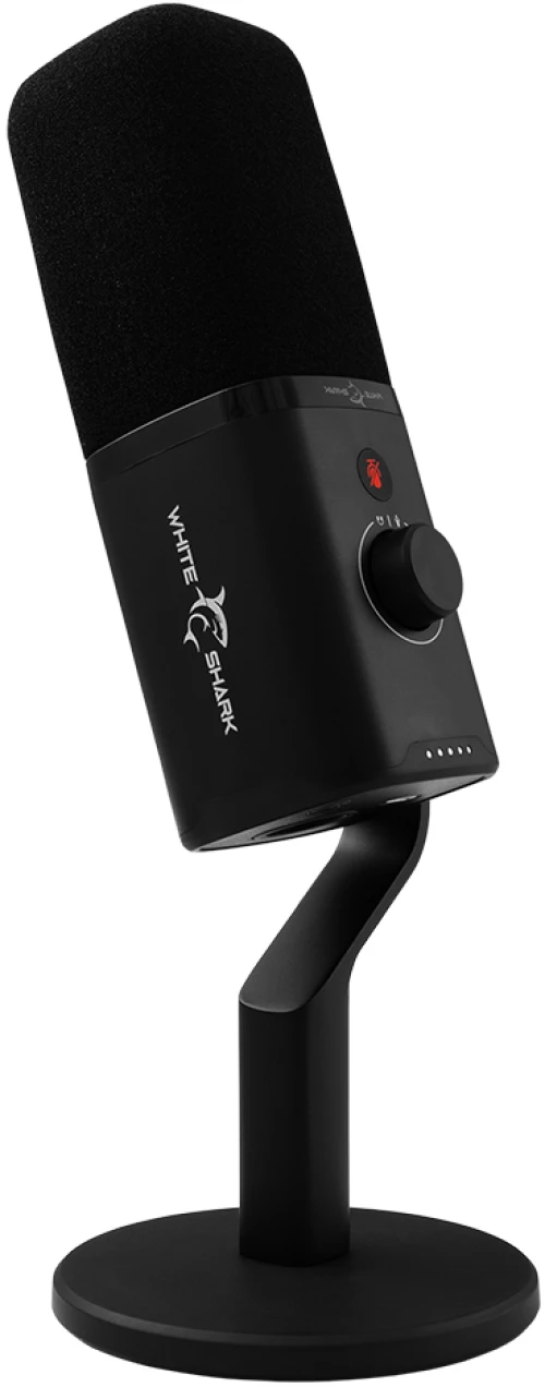WHITE SHARK BROADCASTING MIKROPHONE DSM-04 BLACK