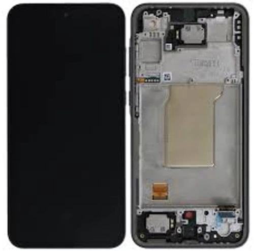Γνήσια Οθόνη LCD με Μηχανισμό Αφής και Πλαίσιο για Samsung Galaxy A36 SM-A366 GH82-36841A - Μαύρη