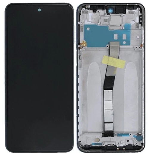 Οθόνη LCD με Πλαίσιο και Μηχανισμό Αφής για Xiaomi Redmi Note 9s / 9 Pro - Μαύρη