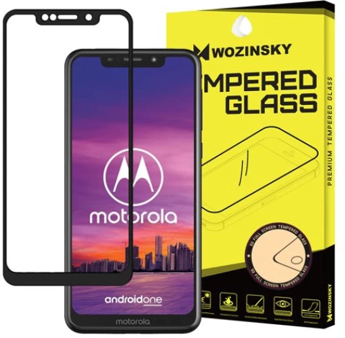 Tempered Glass Wozinsky FULL GLUE για Motorola One - Μαύρο Πλαίσιο