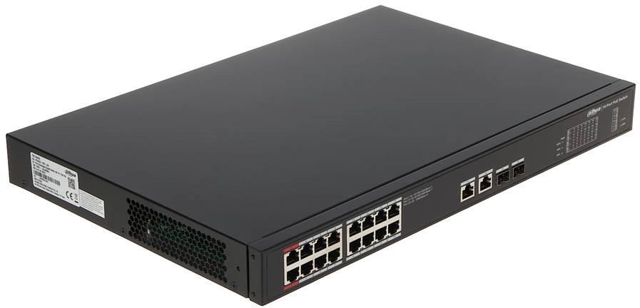Switch|DAHUA|DH-PFS3220-16GT-240-V2|Type L2|Desktop/pedestal|2xSFP|PoE ports 16|240 Watts|DH-PFS3220-16GT-240-V2