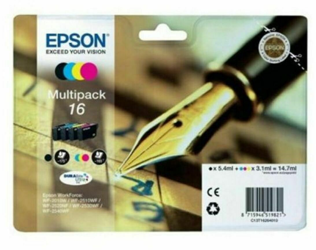 Φυσίγγιο Συμβατό Epson C13T16264022 Πολύχρωμο