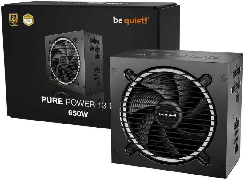Τροφοδοσία Ρεύματος Be Quiet! BP025EU ATX 650 W 80 Plus Gold RoHS CE WEEE BSMI CB