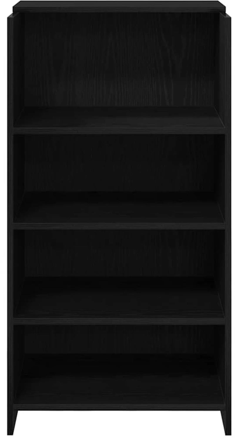 vidaXL Γραφείο υποδοχής Μαύρο 55x50x103,5 cm Κατασκευασμένο ξύλο