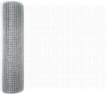 vidaXL Συρμάτινος Φράκτης 0.8x25μ Γαλβανισμένος Χάλυβας