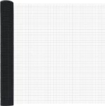 vidaXL Γκρι Συγκολλητός Φράχτης 1.4x25 μ Χάλυβας