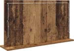 vidaXL Καθρέφτης Vanity Παλιό ξύλο Ξύλο, Γυαλί 80 x 45 x 18 εκ.