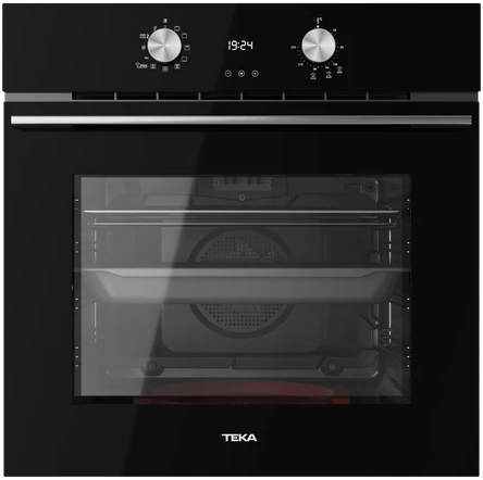 Teka HLB 8408 BK Εντοιχιζόμενος Φούρνος Άνω Πάγκου 71lt 59.5εκ Μαύρος