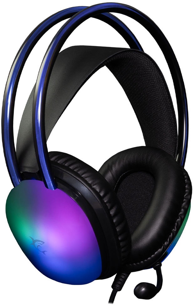 WHITE SHARK STEREO GAMING HEADSET GH-2444 PEACOCK-2 BLACK
