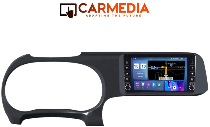 CARMEDIA CM2089B-13 KNOB TABLET 9'' OEM HYUNDAI i10 2020+