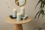 Σετ LED κεριών 3 τεμαχίων Ανοιχτό Γκρι 8720604887952  Lifa-Living