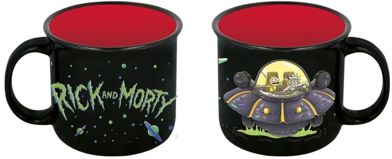 Stor: Rick & Morty - Young Adult Breakfast Mug In Gift Box (415ml) (12868)