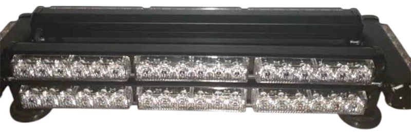 Φάρος Strobe LED με Μαγνητική Μπάρα 12V 250w 55cm JN-1055 Κόκκινο