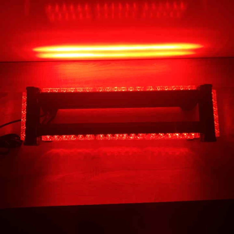 Φάρος Strobe LED με Μαγνητική Μπάρα 12V 250w 55cm JN-1055 Κόκκινο