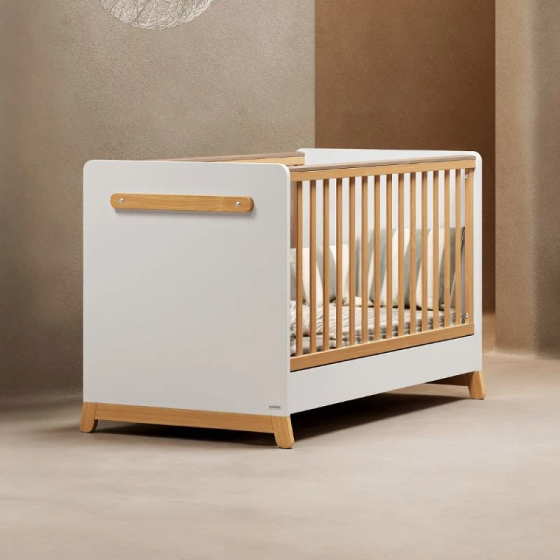 CasaBaby Βρεφικό Κρεβάτι Palmer White