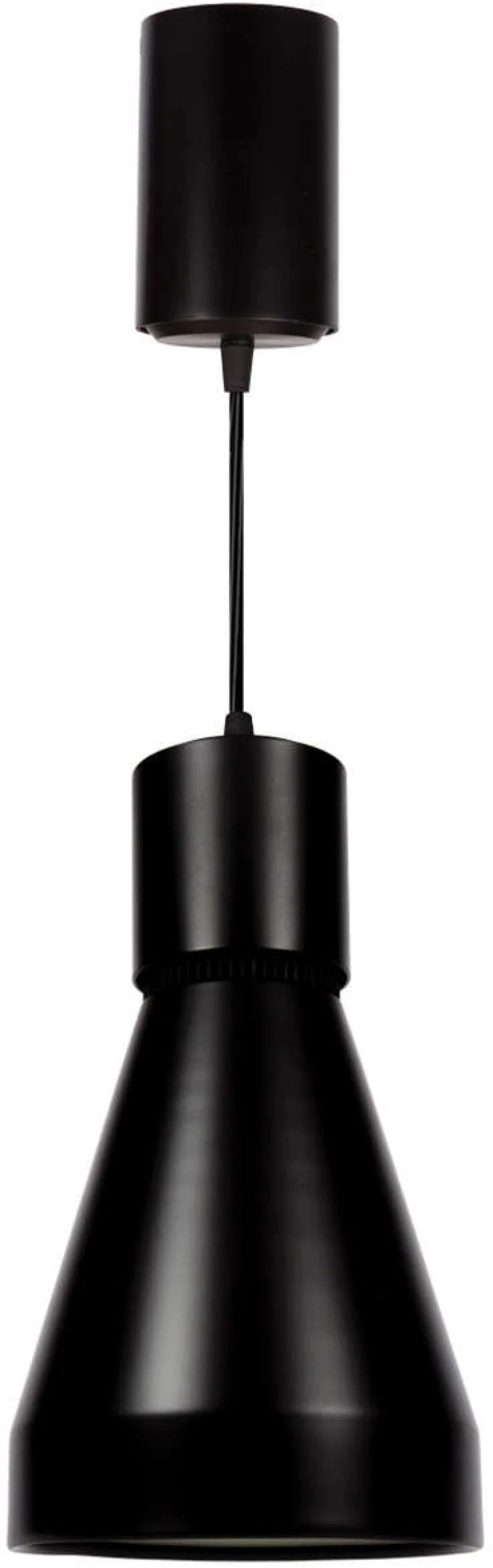 Φωτιστικό Οροφής Καμπάνα Led Black VK/04016/B/C 4000K VKLed Αλουμίνιο