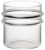 Ποτήρι Ουίσκι Slim Ring LEG204K4 8x8,5cm 360ml Clear Espiel Γυαλί