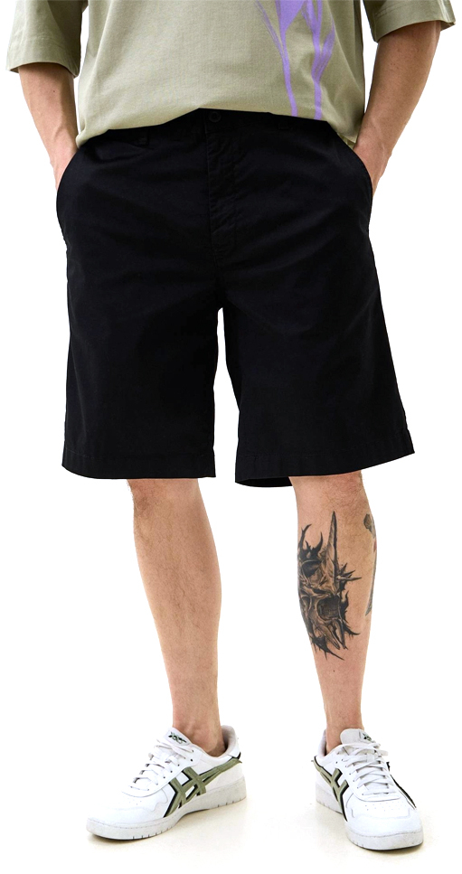 REPLAY REGULAR FIT CHINO BERMUDA MEN REPLAY ΜΑΥΡΟ (M9025.000.84909-098)