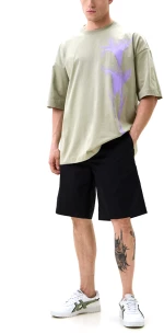 REPLAY REGULAR FIT CHINO BERMUDA MEN REPLAY ΜΑΥΡΟ (M9025.000.84909-098)