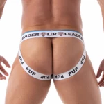 Leader ID Jockstrap Pup Black