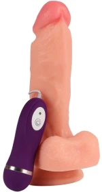 SHEQU - IRON DRAGON VIBRATOR DILDO WITH REMOTE CONTROL 17.5 CM