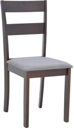 Καρέκλα Dallan  pakoworld σε καρυδί απόχρωση 40x47.5x89εκ
