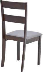 Καρέκλα Dallan  pakoworld σε καρυδί απόχρωση 40x47.5x89εκ
