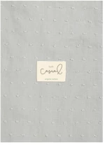 Bimbidreams Πάνα Μουσελίνα Organic Cotton Grey 120x120cm. 56000030